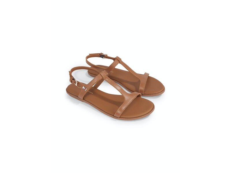 Tommy Hilfiger - Th Flat Sandal - FW0FW07930/GU9 - Summer Cognac 