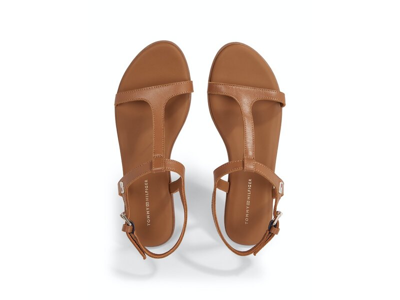 Tommy Hilfiger - Th Flat Sandal - FW0FW07930/GU9 - Summer Cognac 