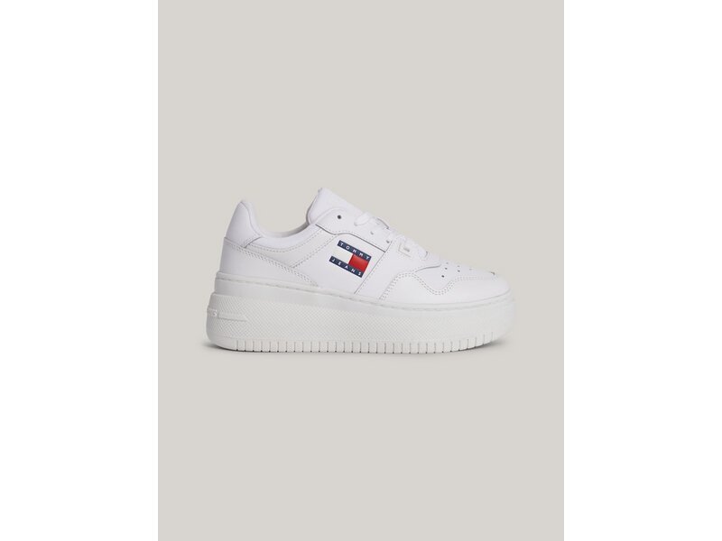 Tommy Hilfiger - Tjw Retro Basket Flatform Ess - EN0EN02506/YBS - White 