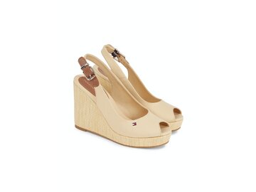 Tommy Hilfiger - Iconic Elena Sling Back Wedge - FW0FW04789/ACR - Harvest Wheat