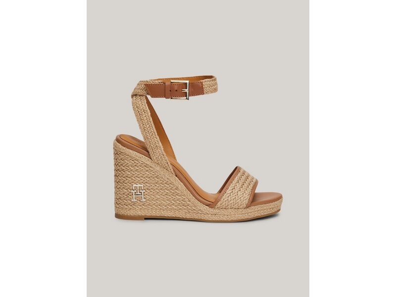 Tommy Hilfiger - Th Rope High Wedge Sandal - FW0FW07926/0F4 - Neutral 