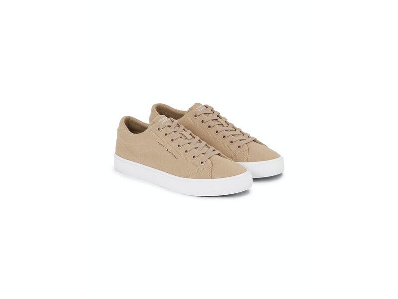 Tommy Hilfiger - Th Hi Vulc Low Canvas - FM0FM04882/AEG - Beige 