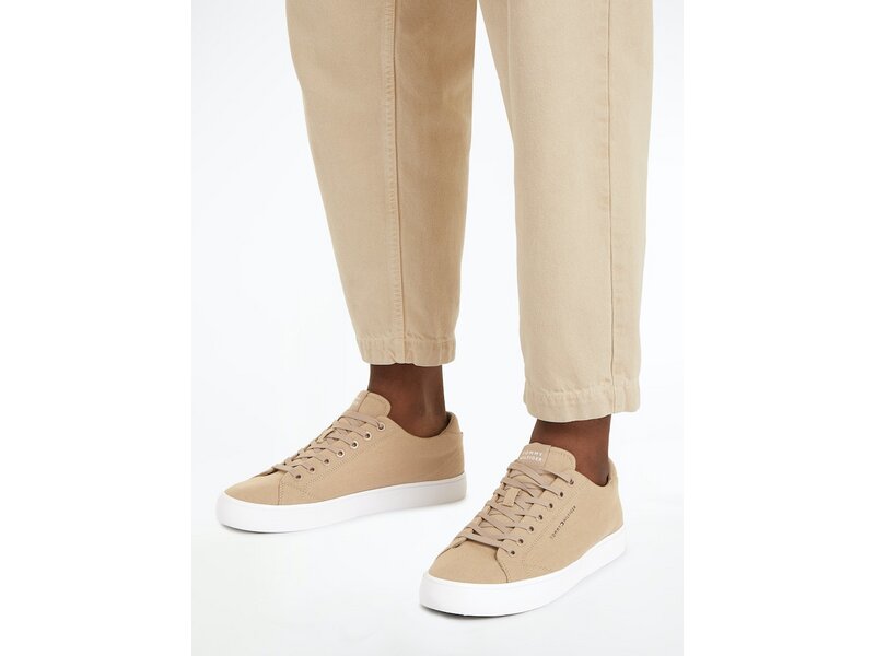 Tommy Hilfiger - Th Hi Vulc Low Canvas - FM0FM04882/AEG - Beige 