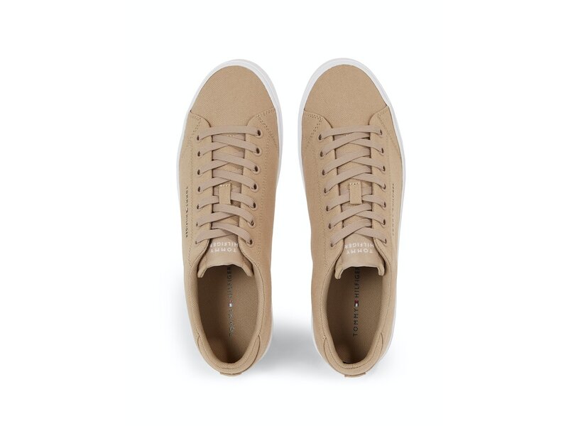 Tommy Hilfiger - Th Hi Vulc Low Canvas - FM0FM04882/AEG - Beige 