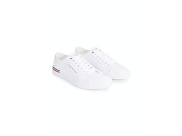 Tommy Hilfiger - Corporate Vulc Canvas - FM0FM04954/YBS - White