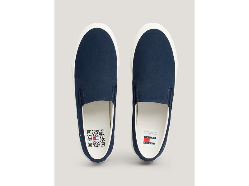 Tommy Hilfiger - Tjm Slip On Canvas Color - EM0EM01366/C1G - Dark Night Navy 