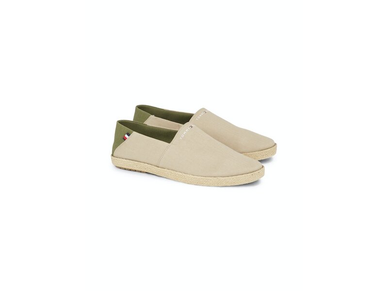 Tommy Hilfiger - Hilfiger Espadrille Core Textile - FM0FM04981/AEG - Beige 