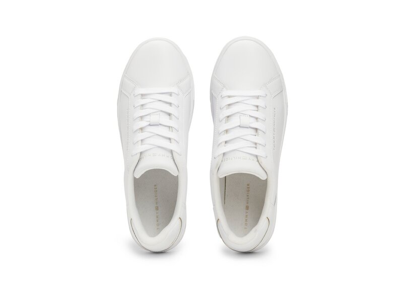 Tommy Hilfiger-ESSENTIAL COURT SNEAKER-Wei&szlig; 