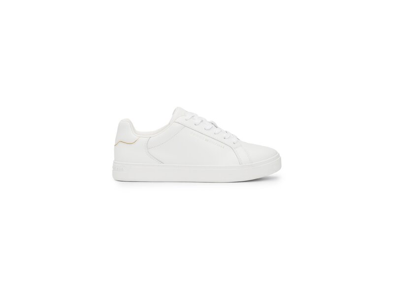 Tommy Hilfiger-ESSENTIAL COURT SNEAKER-Wei&szlig; 