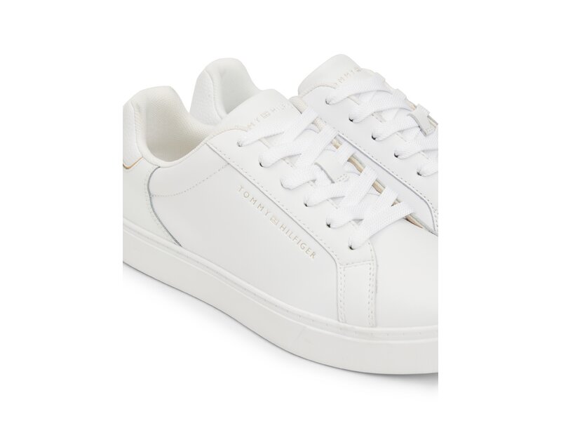 Tommy Hilfiger-ESSENTIAL COURT SNEAKER-Wei&szlig; 