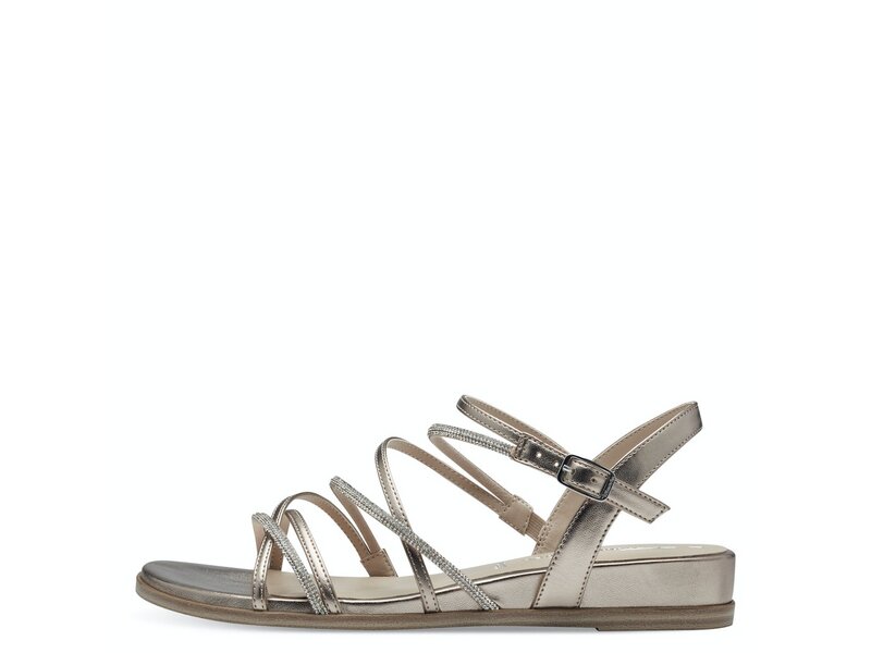 Tamaris - Sling Sandals - Gold 