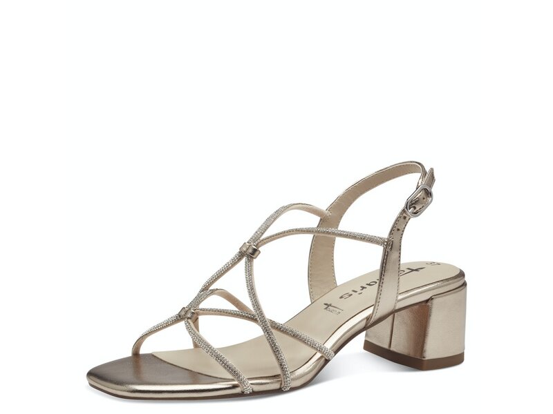 Tamaris - Sling Sandals - Gold 