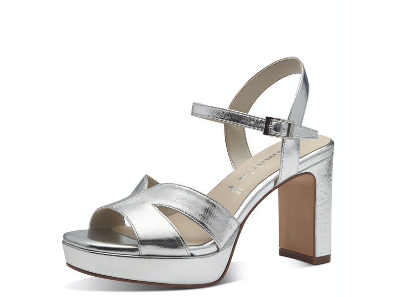 Tamaris - Sling Sandals - Silber 