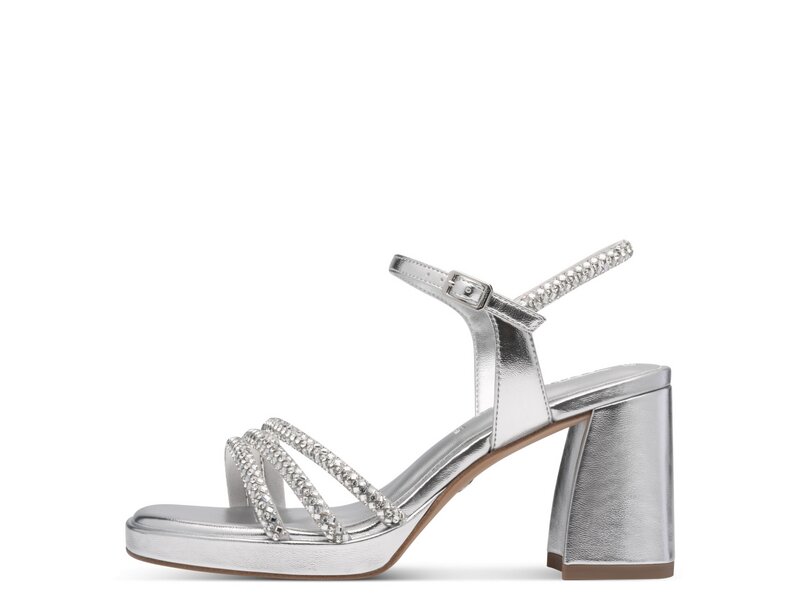 Tamaris - Sling Sandals - Silber 