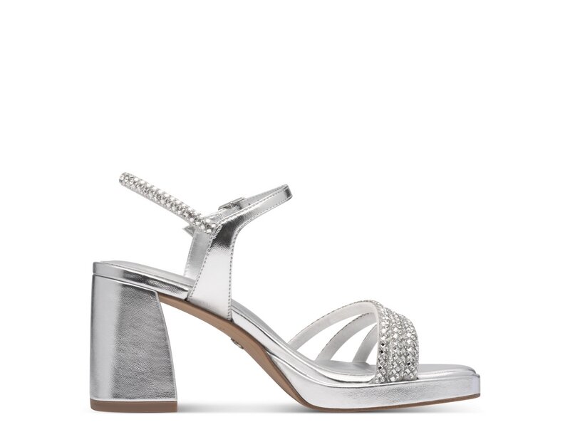 Tamaris - Sling Sandals - Silber 