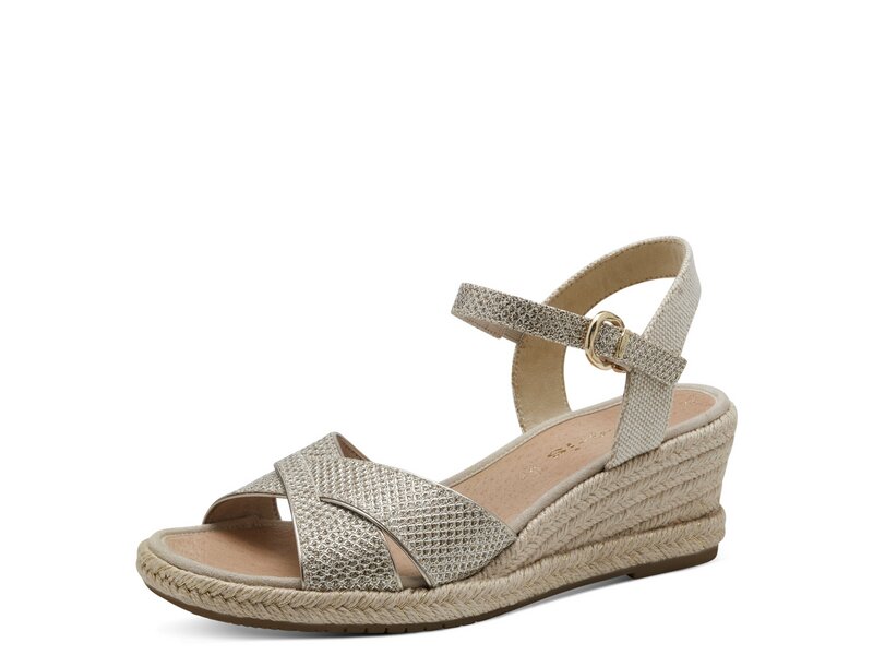 Tamaris - Sling Sandals - Gold 