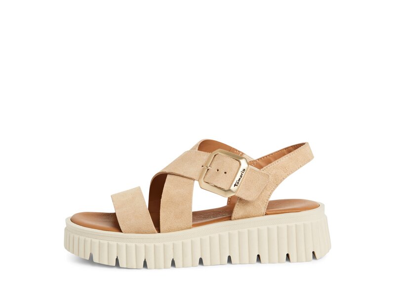 Tamaris - Sling Sandals - Beige 