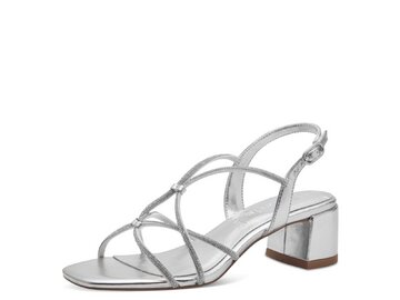 Tamaris - Sling Sandals - Silber
