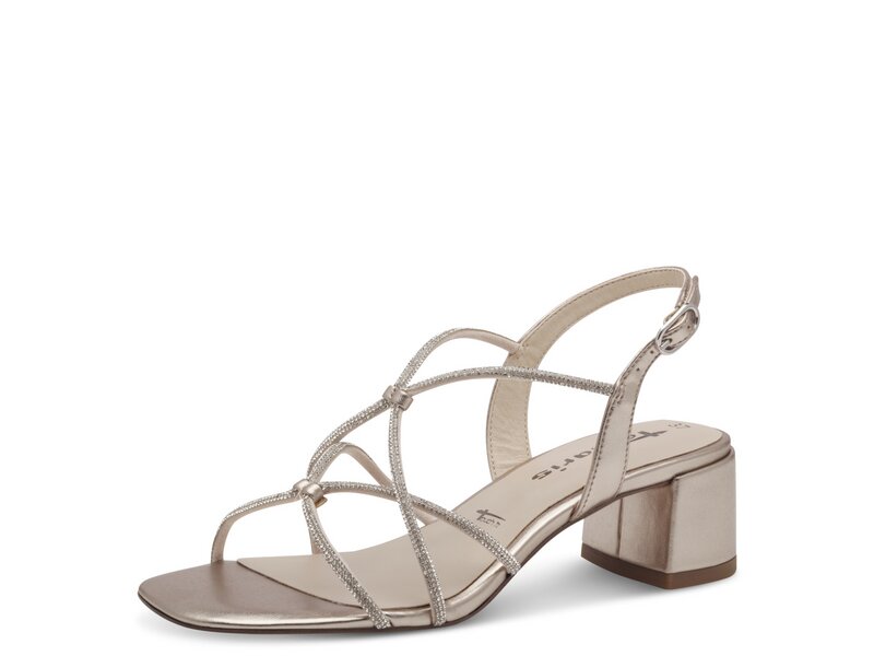 Tamaris - Sling Sandals - Gold 