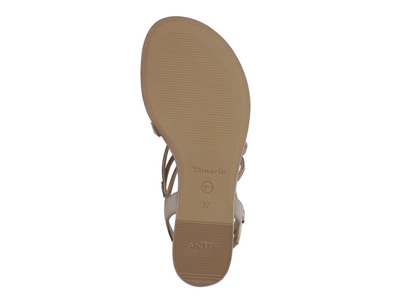 Tamaris - Sling Sandals - Gold 