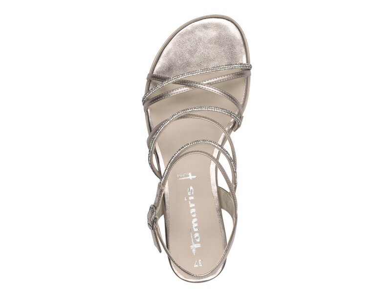 Tamaris - Sling Sandals - Gold 