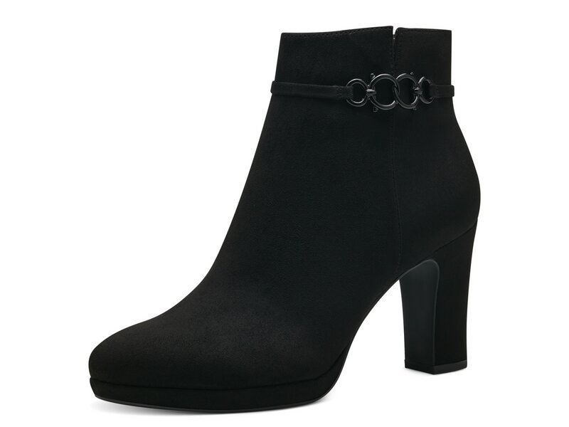 Tamaris - High Heel Ankle Boots - Schwarz 