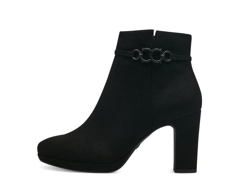 Tamaris - High Heel Ankle Boots - Schwarz 