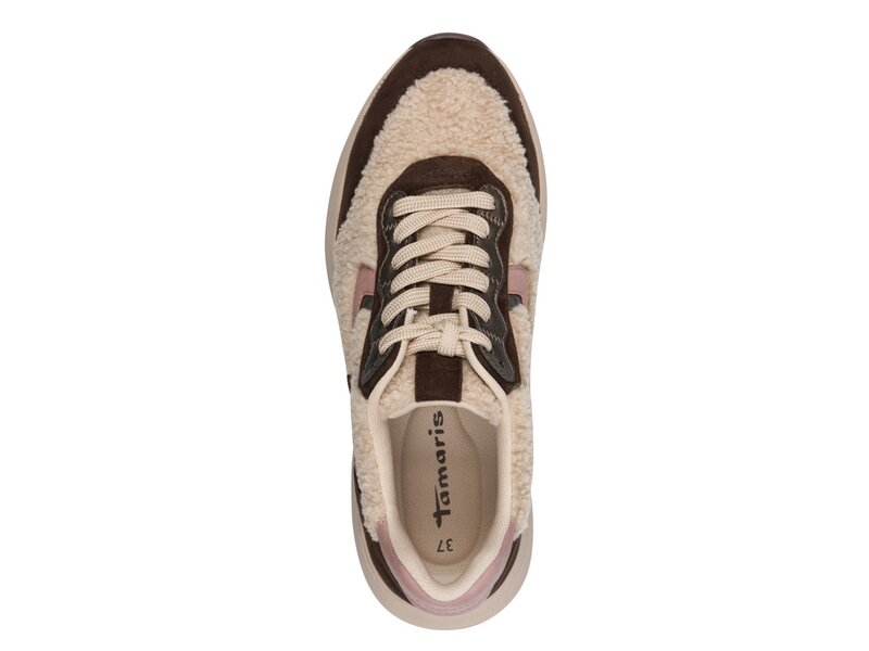 Tamaris - Schn&uuml;rschuh - Braun 