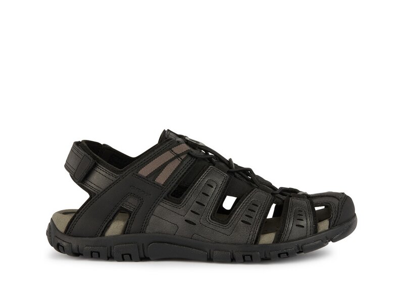 Geox - U4524C-000Me/C9999 - Uomo Sandal Strada - Schwarz 