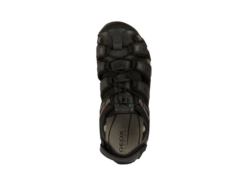 Geox - U4524C-000Me/C9999 - Uomo Sandal Strada - Schwarz 