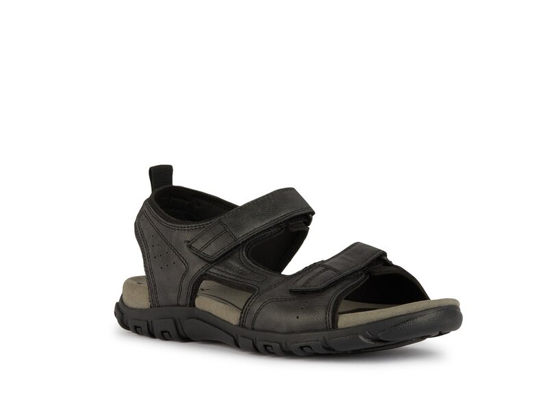 Geox - U4524B-000Me/C9999 - Uomo Sandal Strada - Schwarz 