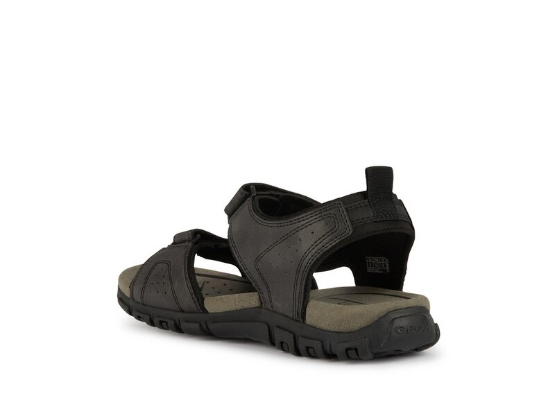 Geox - U4524B-000Me/C9999 - Uomo Sandal Strada - Schwarz 