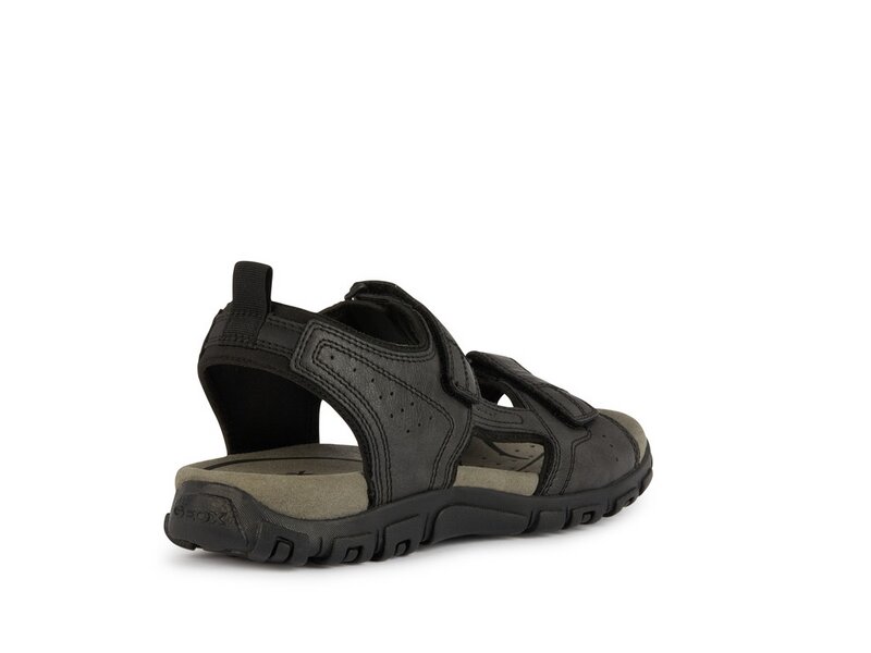 Geox - U4524B-000Me/C9999 - Uomo Sandal Strada - Schwarz 