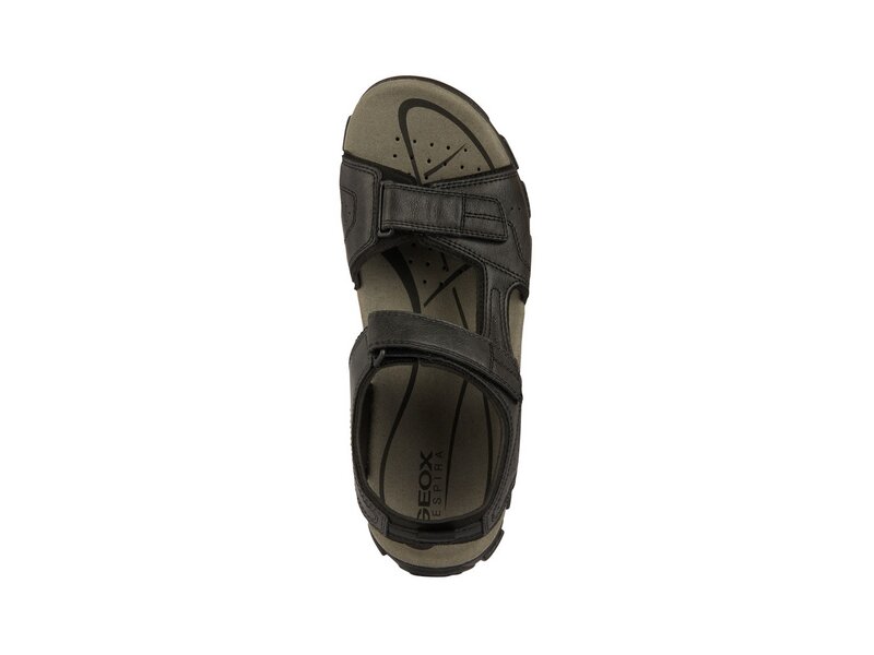 Geox - U4524B-000Me/C9999 - Uomo Sandal Strada - Schwarz 