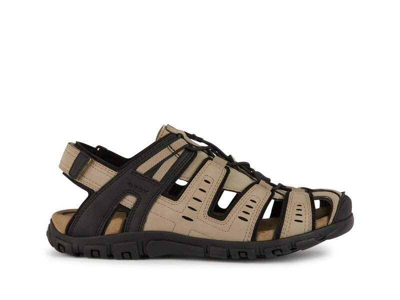 Geox - U4524C-000Ek/C6738 - Uomo Sandal Strada - Grau 