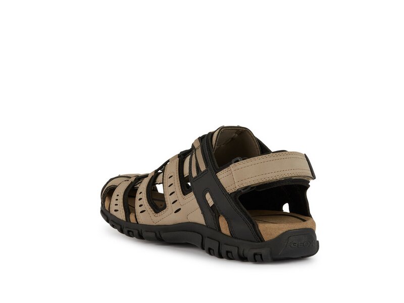 Geox - U4524C-000Ek/C6738 - Uomo Sandal Strada - Grau 