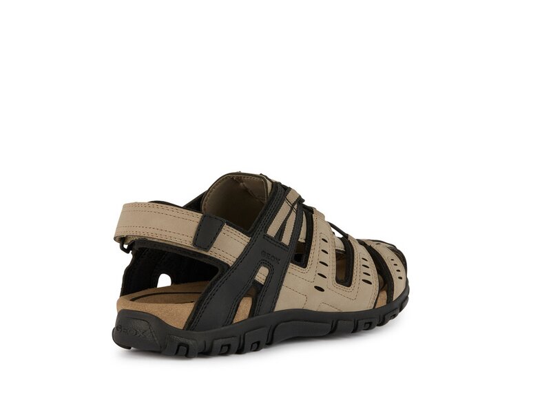 Geox - U4524C-000Ek/C6738 - Uomo Sandal Strada - Grau 