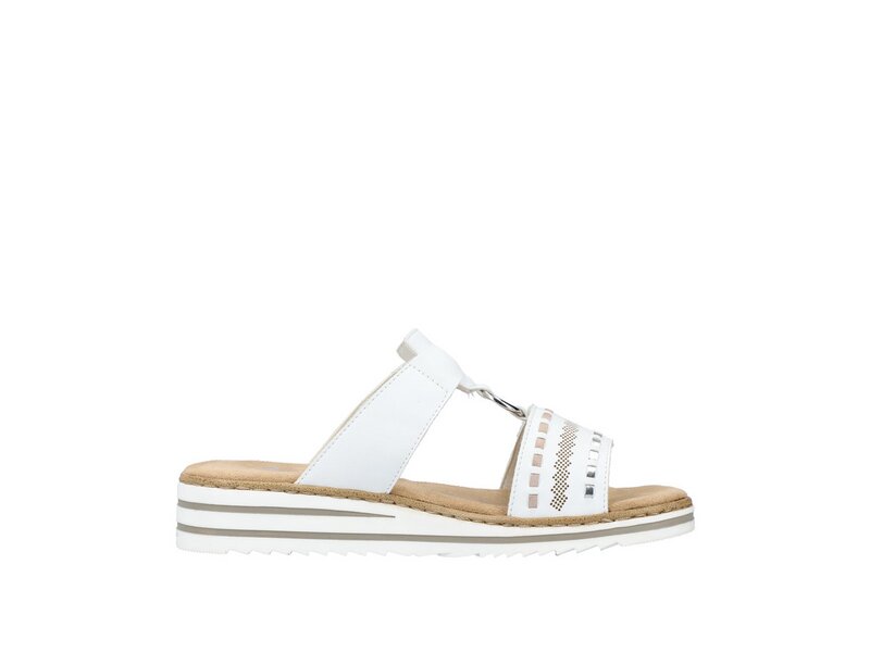 Rieker - Sandalen - Wei&szlig; 
