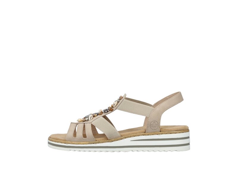 Rieker - Sandalen - Beige 