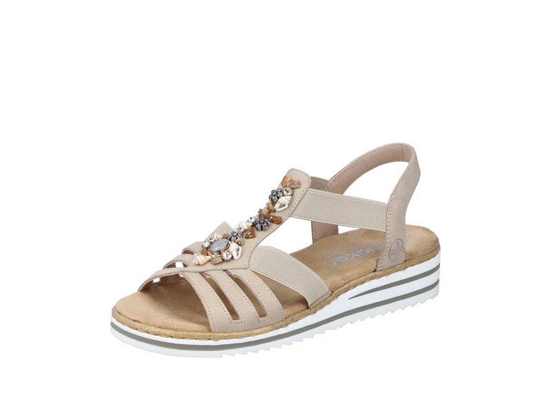 Rieker - Sandalen - Beige 
