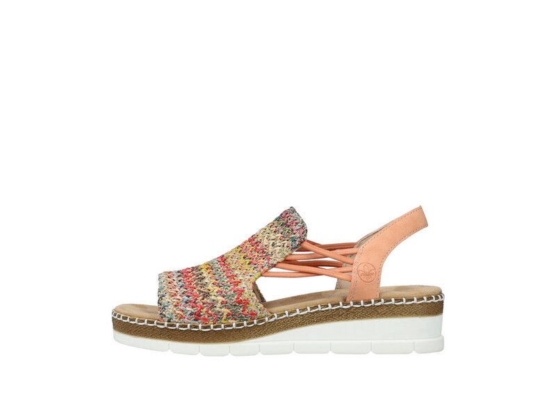 Rieker - Sandalen - Mehrfarbig 