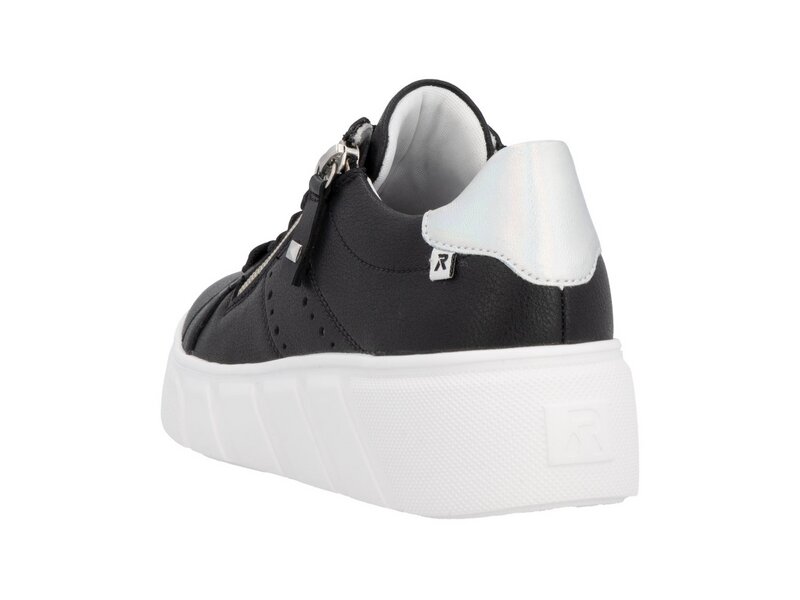 Rieker - Halbschuhe - Schwarz 