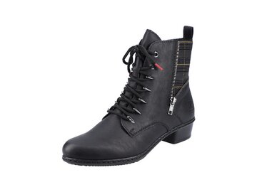 Rieker - Schnürstiefel: France - Schwarz