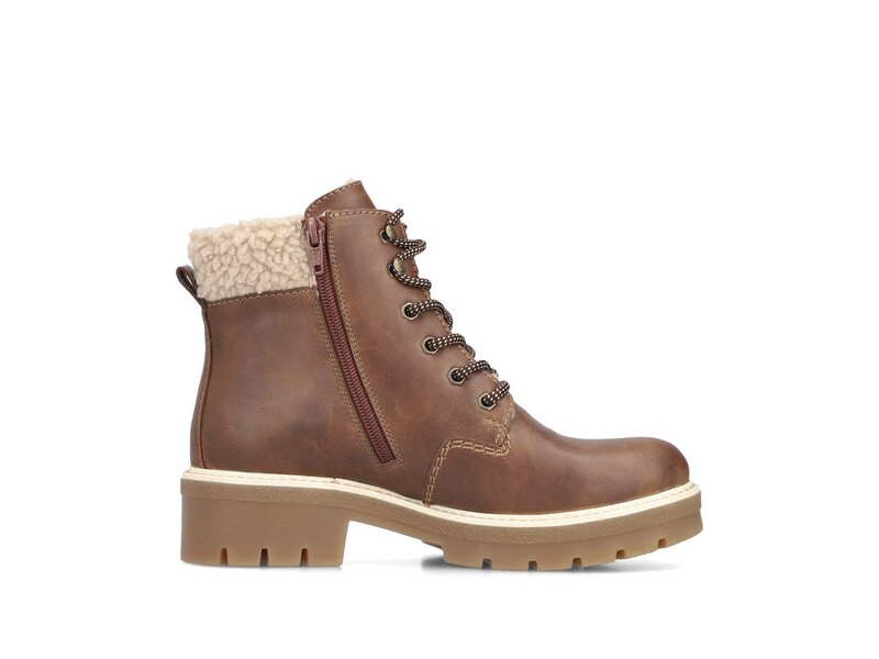 Rieker - Stiefel: Ambor/Teddy - Braun 