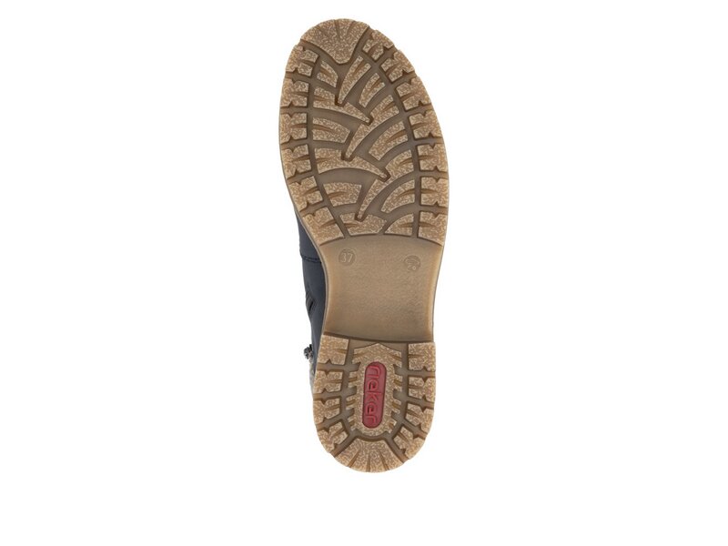 Rieker - Stiefel: Ambor/Knit - Blau 