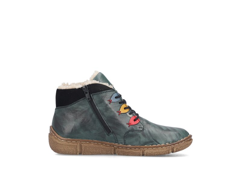 Rieker - Stiefel: Outback/Guana - Grün 