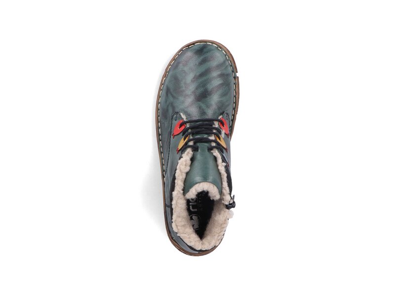 Rieker - Stiefel: Outback/Guana - Grün 
