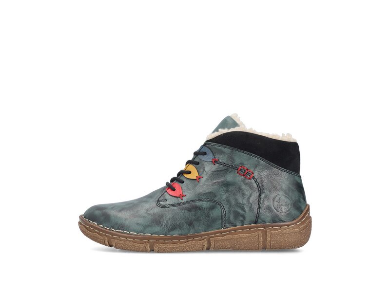 Rieker - Stiefel: Outback/Guana - Grün 