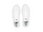 Calvin Klein - BOLD PLATF LOW LACE LTH ML MET - YW0YW0145701V - Weiß 