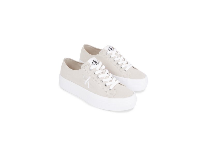 Calvin Klein - VULC FLATFORM ESSENTIAL MONO - YW0YW010300F4 - Beige 